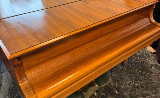 Piano à queue Steinway And Sons, vleugel piano., Enlèvement, Utilisé, Brun, Piano