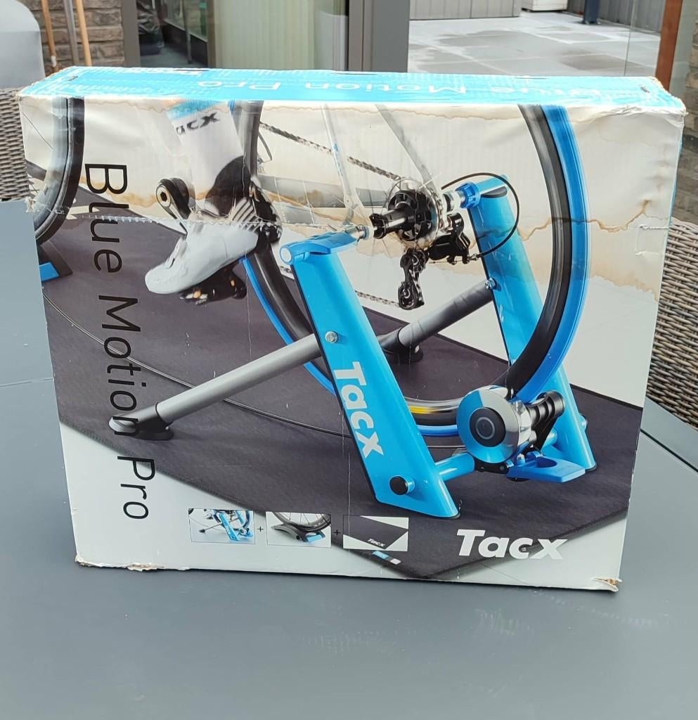 Blue motion pro tacx fietstrainer, Enlèvement, Comme neuf, Autres types