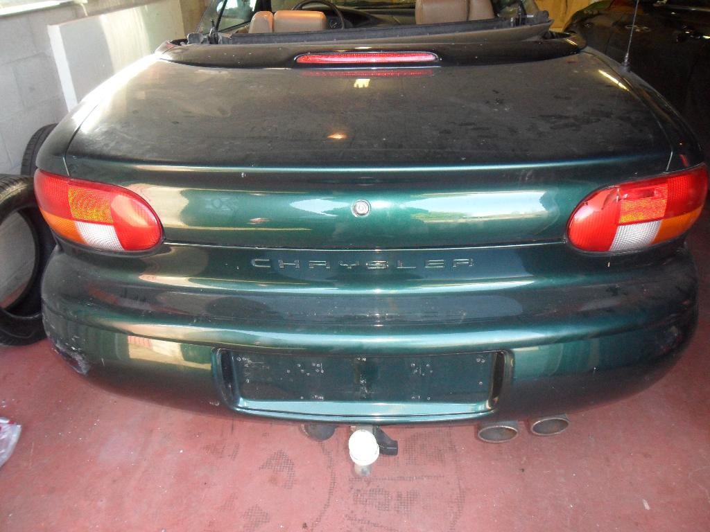 lot de 2 chrysler stratus cabriolet V6 2500cc et V4 2000cc, Auto's, 4 zetels, Lederen bekleding, Beige, Cabriolet