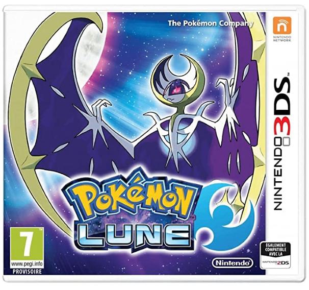 Pokemon Lune (Nintendo 3DS), Enlèvement, Comme neuf