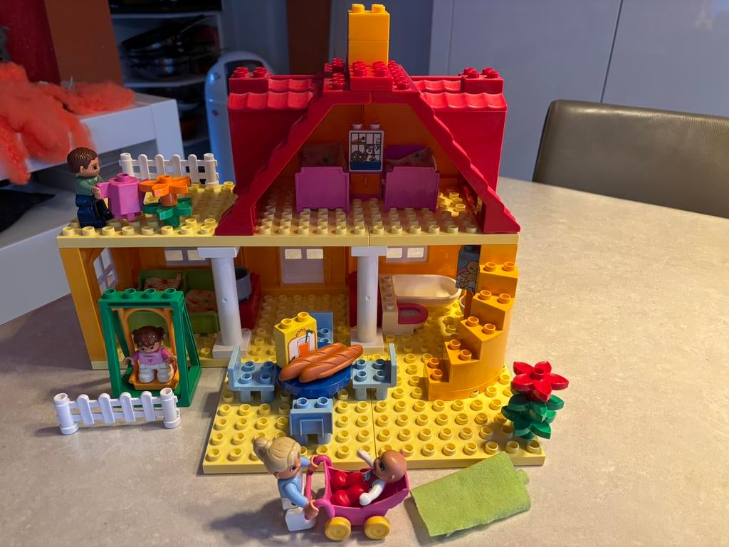Lego duplo familiehuis - 5639, Kinderen en Baby's, Ophalen, Gebruikt, Duplo