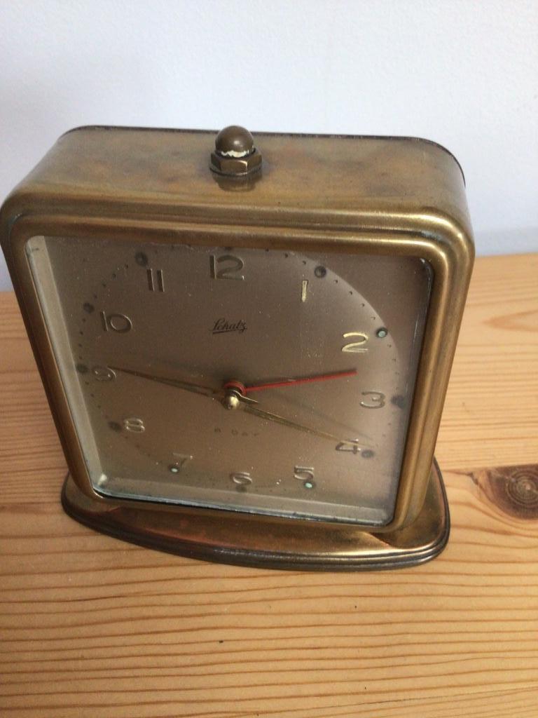 Reveil 8jours schatz en cuivre, Antiek en Kunst, Ophalen