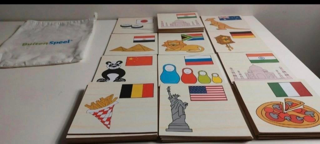 Memory xxl buitenspeel vlaggen landen, Boeken, Ophalen of Verzenden