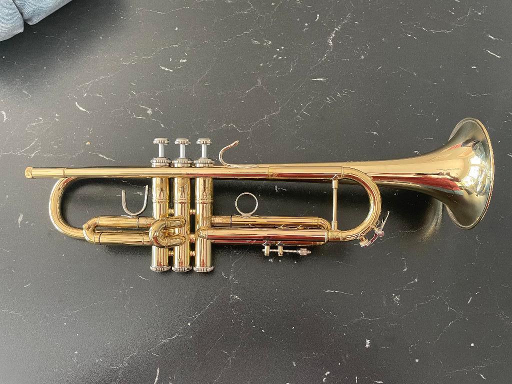Trompette Bach Stradivarius 37 LR, Musique & Instruments, Instruments à vent | Trompettes, Utilisé, Trompette en si bémol, Enlèvement ou Envoi