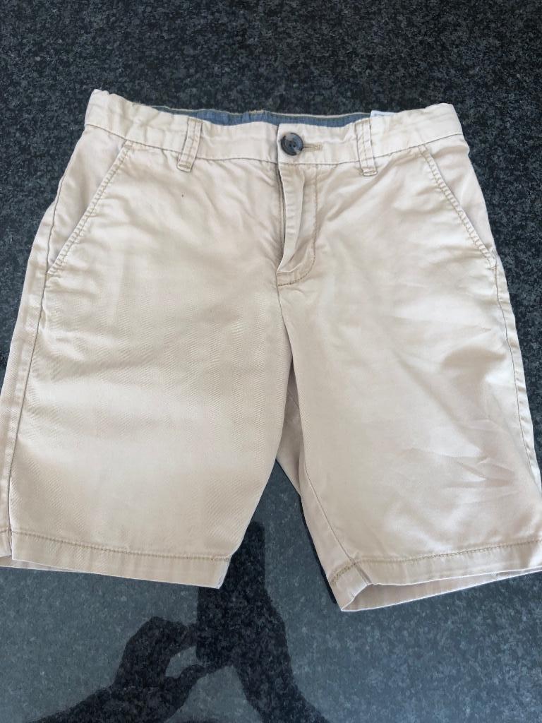 Short beige H&M 116, Broek, H&M, Ophalen of Verzenden, Zo goed als nieuw