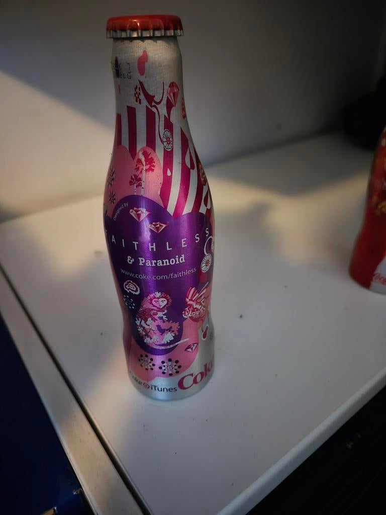 Coca-Cola flesje faithless, Ophalen of Verzenden