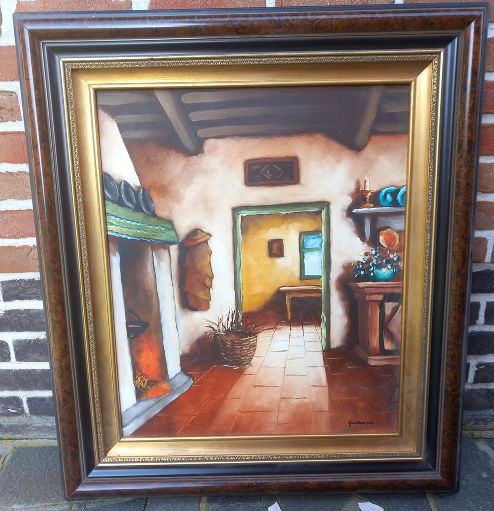 Schilderij, Antiek en Kunst, Kunst | Schilderijen | Klassiek, Ophalen