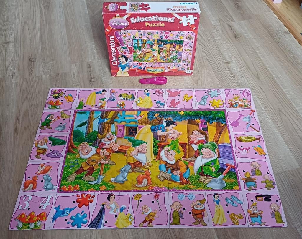 Puzzle électronique 35 pièces Blanche Neige (3ans+), Enlèvement, 10 à 50 pièces, Utilisé, 2 à 4 ans