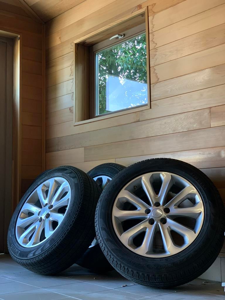 Velgen set 20” All Season band Land Rover Range Rover Jaguar, Enlèvement, Pneus hiver, Jante(s)