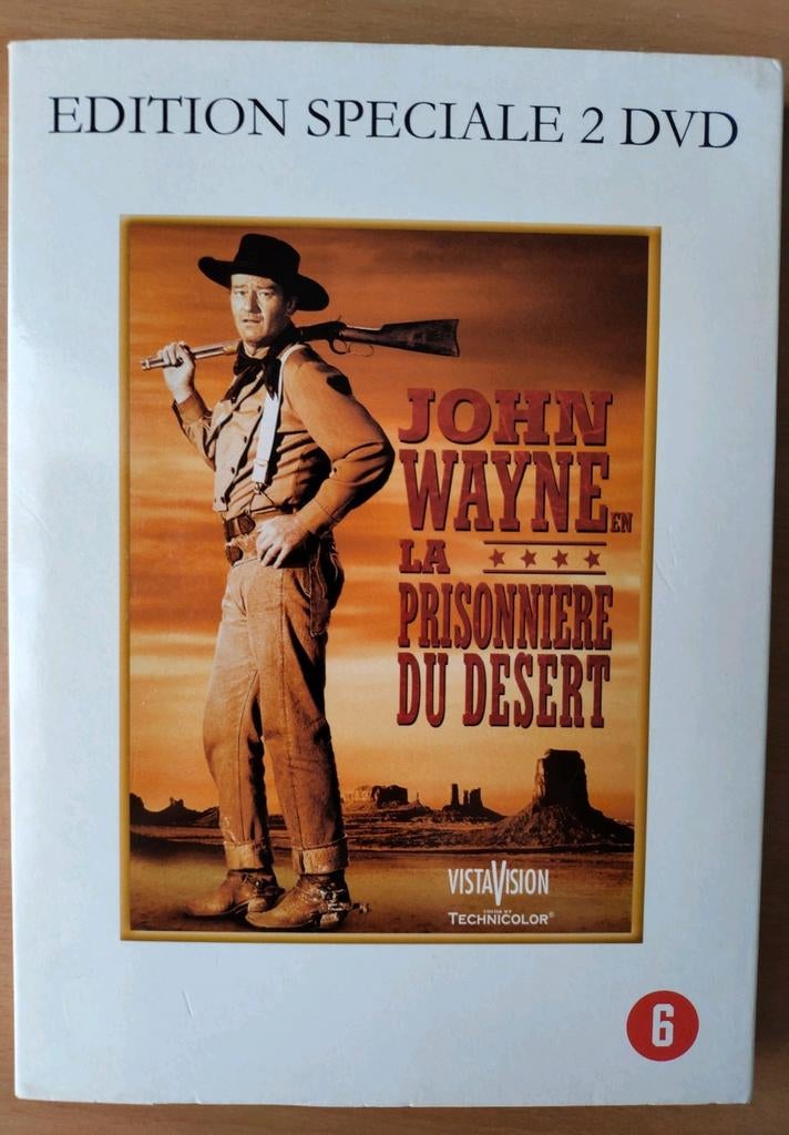 John Wayne : The Searchers DVD New Street, CD & DVD, DVD | Classiques, Comme neuf, Action et Aventure, 1940 à 1960, À partir de 6 ans