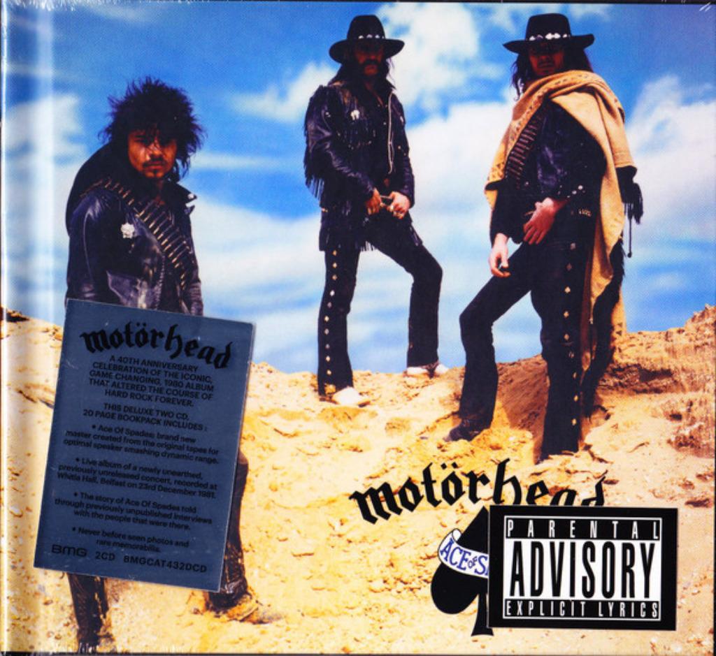 CD NEW: MOTÖRHEAD - Ace of Spades (40th anniversary edition), CD & DVD, CD | Hardrock & Metal, Neuf, dans son emballage, Enlèvement ou Envoi