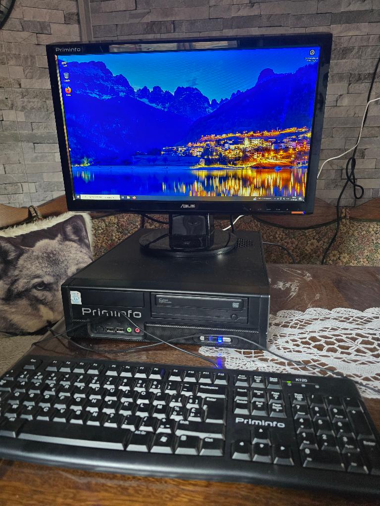 Ordinateur de bureau, Computers en Software, Ophalen, HDD, 2 tot 3 Ghz, Met monitor