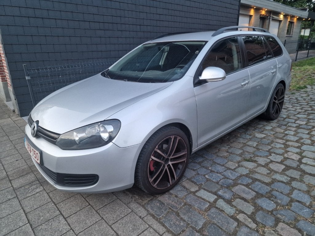 Volkswagen Golf VI variant, Voorwielaandrijving, Euro 5, Stof, Zwart
