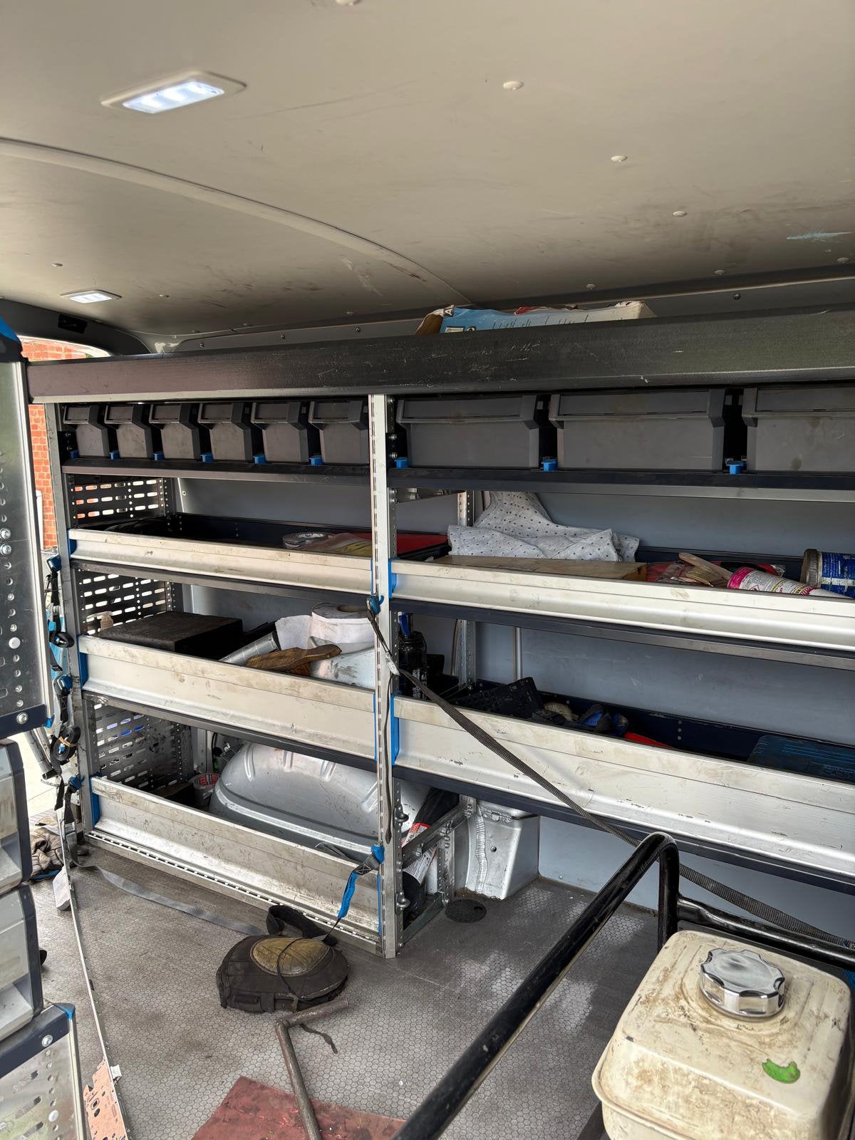 Complete Sortimo bedrijfswageninrichting, Doe-het-zelf en Bouw, Ophalen, Gebruikt