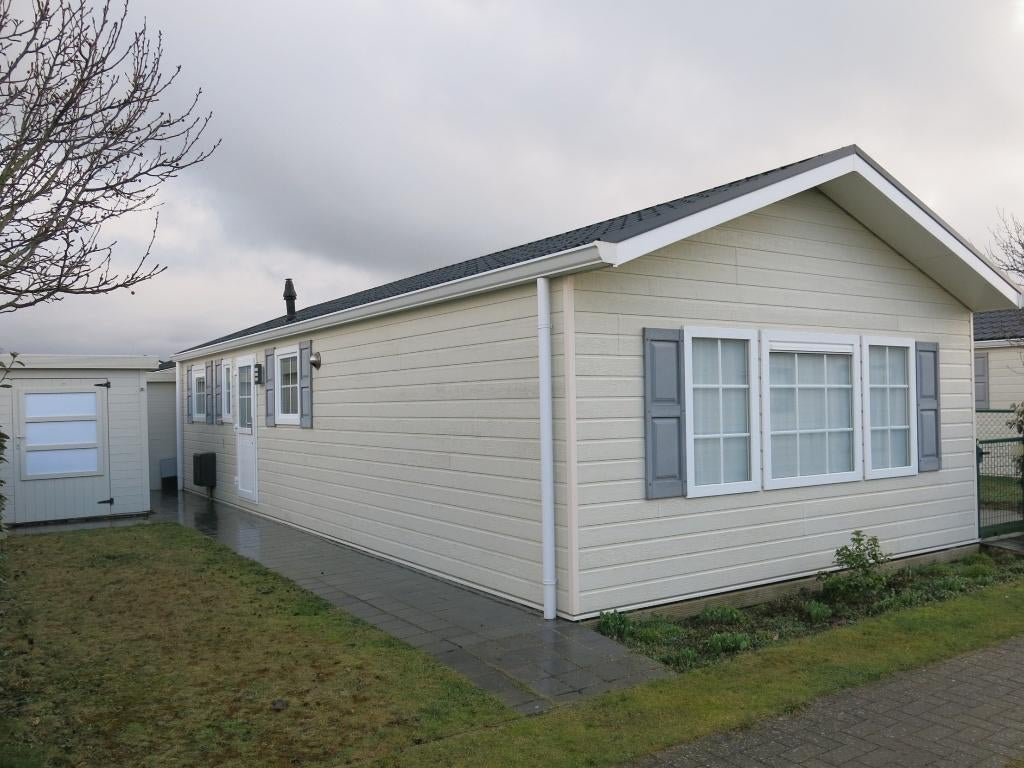 Chalet aan Belgische kust, Immo, Buitenverblijven te koop, 2 slaapkamers, Chalet, 56 m², Provincie West-Vlaanderen