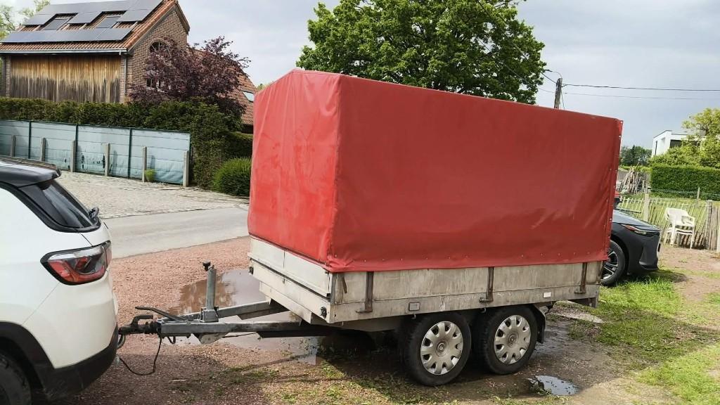Aanhangwagen, Auto diversen, Aanhangers en Bagagewagens, Ophalen, Gebruikt