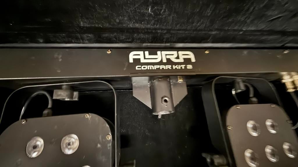 AYRA COMPAR KIT 2 – COMPLETE LICHTSET MET bijhorende tas, Muziek en Instrumenten, Ophalen, Gebruikt, Licht