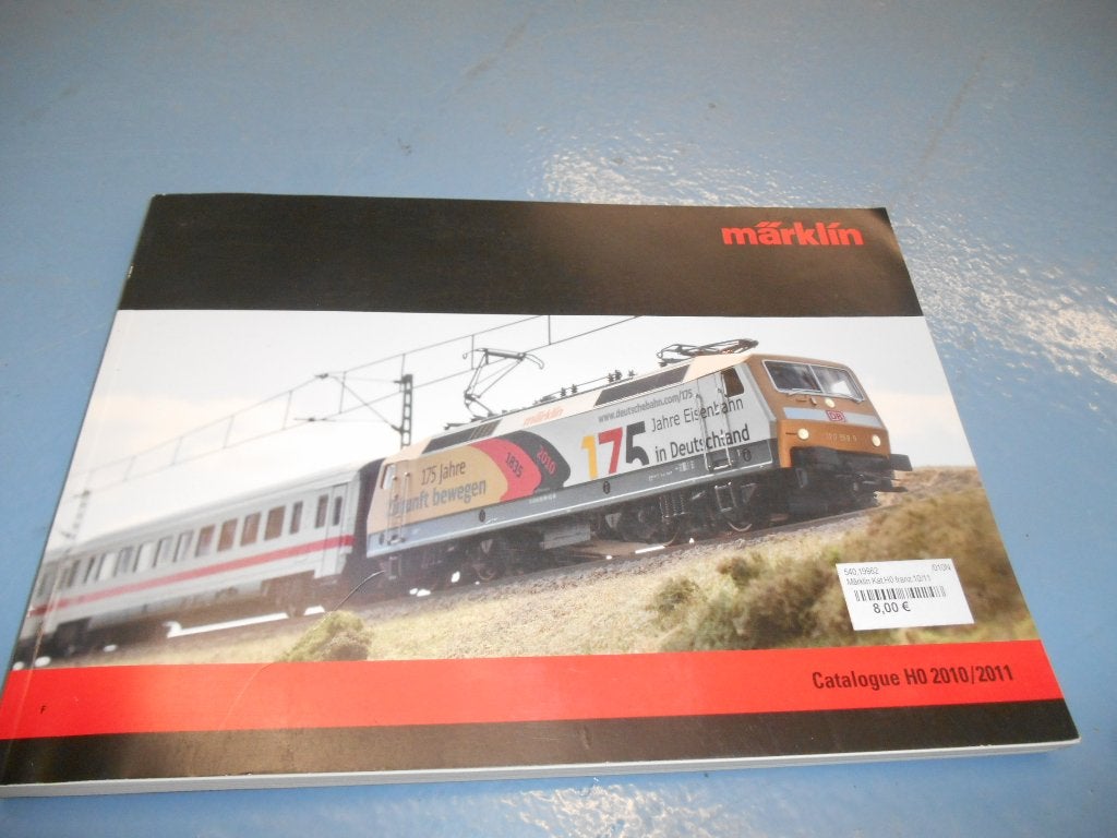 catalogue revue marklin 2010/2011, Enlèvement