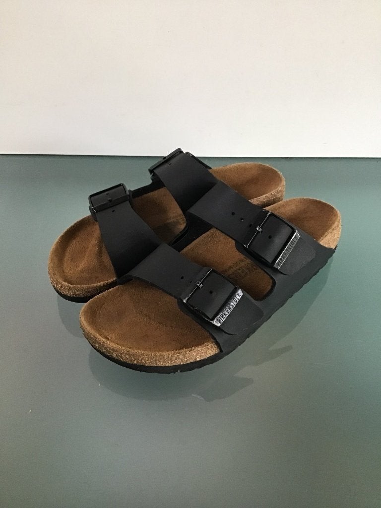 Birkenstock 37 Arizona | noirs | Livraison gratuite, Enlèvement ou Envoi, Comme neuf, Birkenstock, Sandales de bain