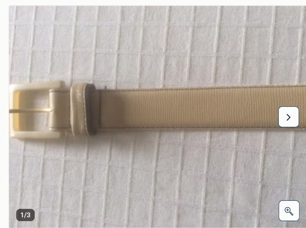 Riem vintage, Kleding | Heren, Riemen en Ceintuurs, Overige kleuren, Minder dan 95 cm, Ophalen of Verzenden, Zo goed als nieuw