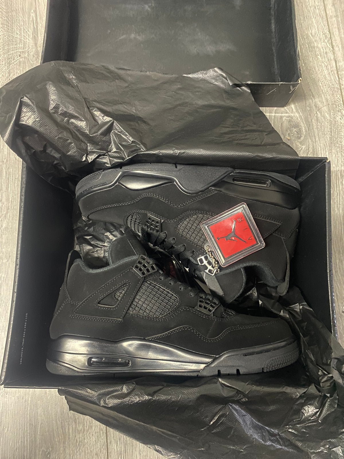 Black Cats Jordan 4, Kleding | Heren, Verzenden, Nieuw, Sneakers