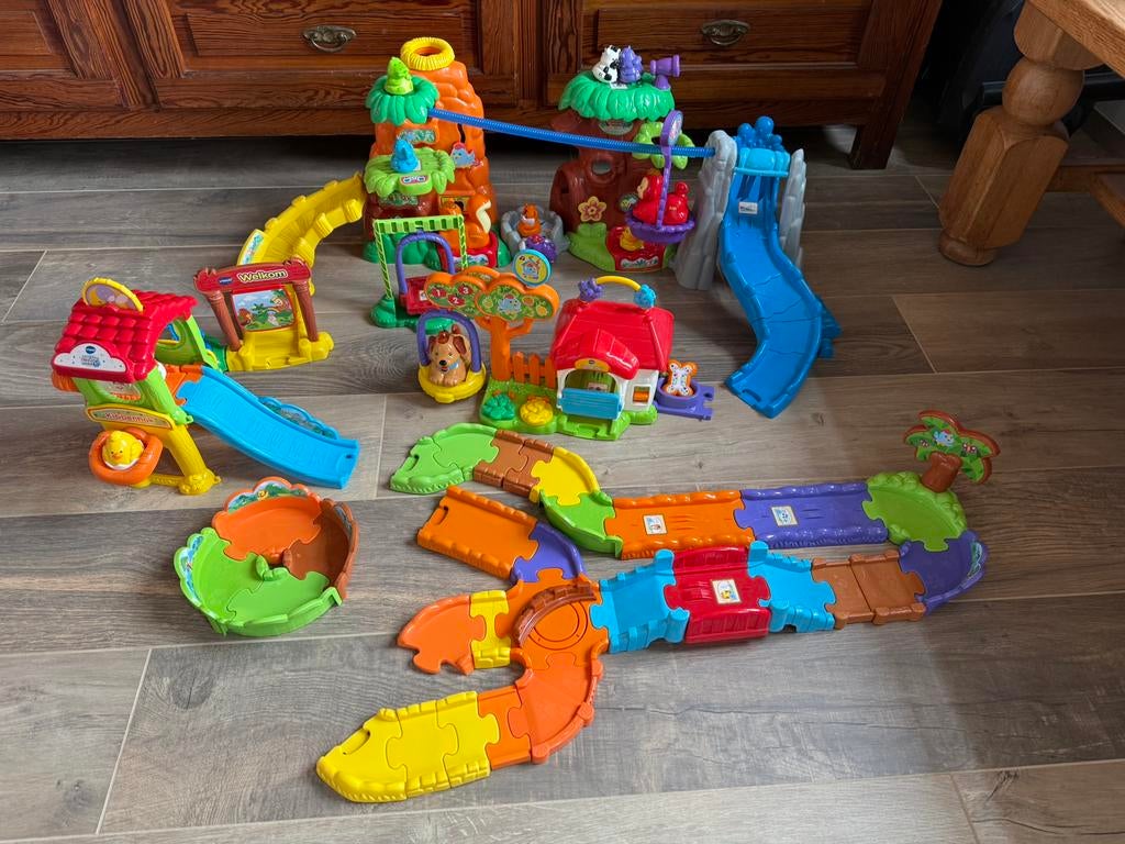 Lot VTech zoef zoef dieren, Kinderen en Baby's, Speelgoed | Vtech, Ophalen, Zo goed als nieuw