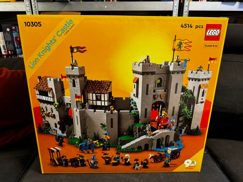 LEGO 10305 Lion Knights Kasteel, Lego, Nieuw, Ophalen of Verzenden, Castle