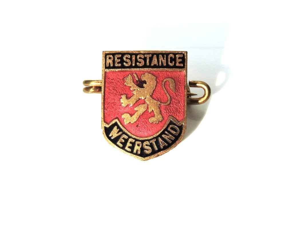 1944-1945 WEERSTAND FUSILIERS badge, Verzamelen, Ophalen of Verzenden, Overige soorten