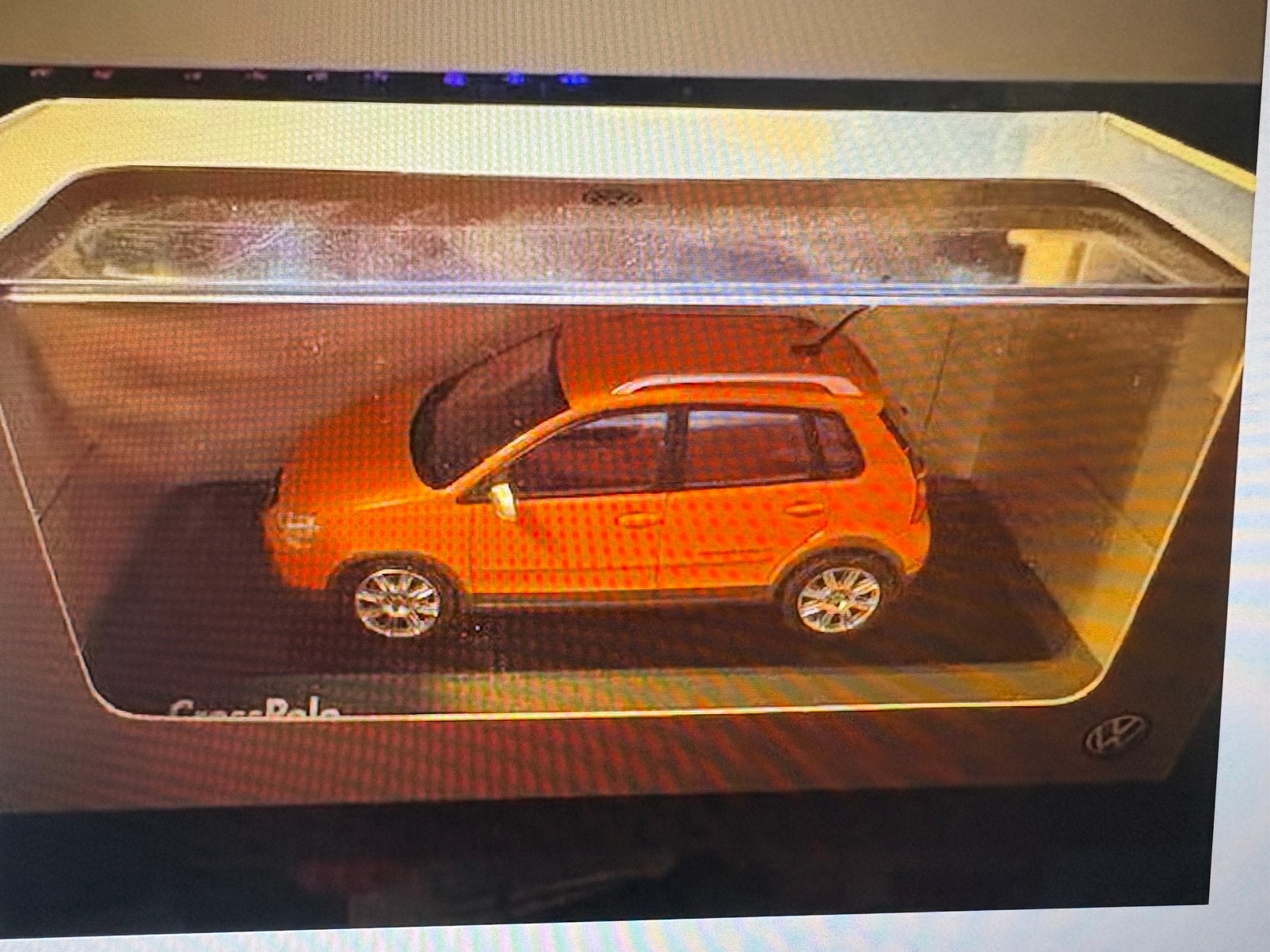 Volkswagen cross polo oranje 1/43, Hobby & Loisirs créatifs, Voitures miniatures | 1:43, Enlèvement ou Envoi, Neuf