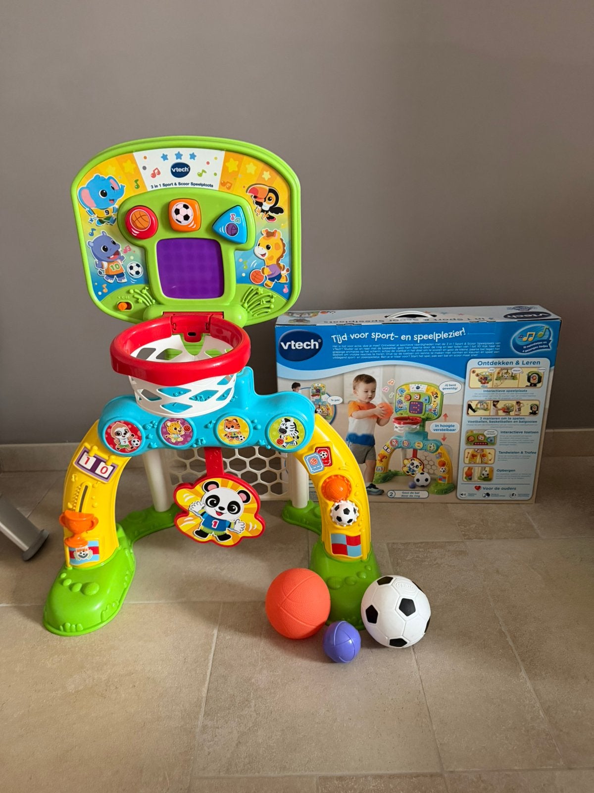 Vtech Sport & Scoor Speelplaats 3-in-1, Ophalen, Zo goed als nieuw