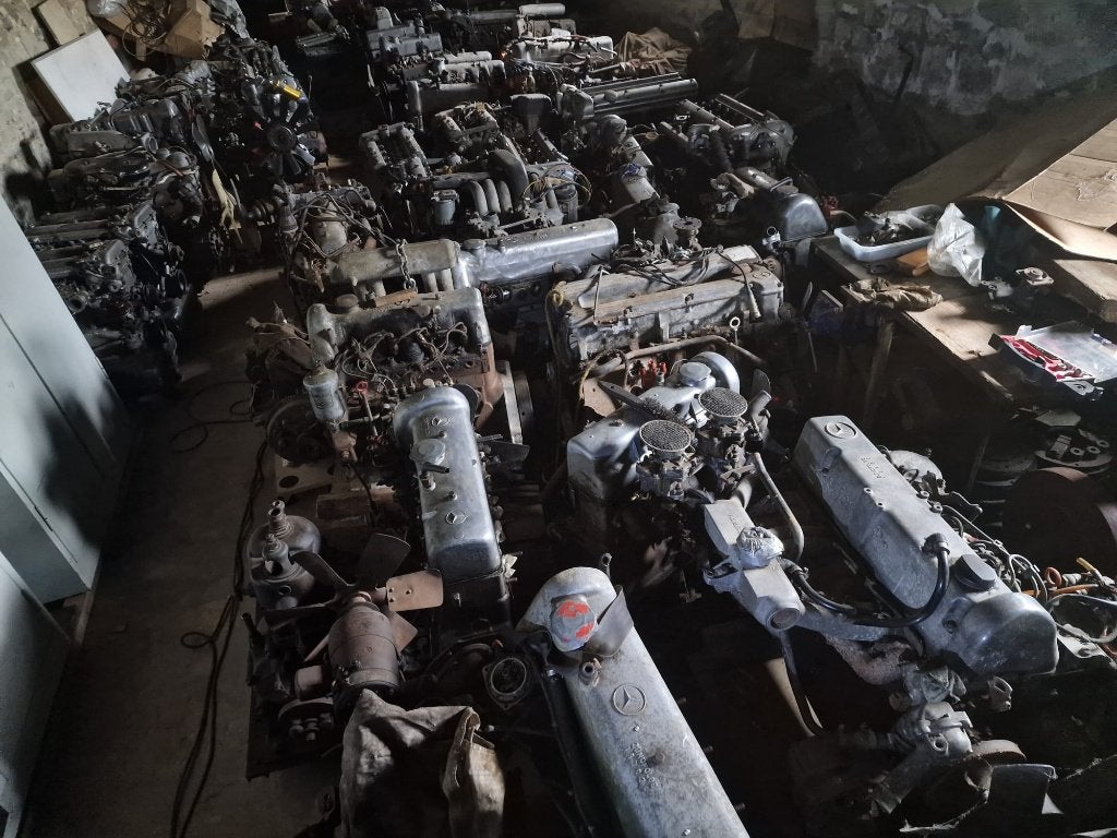 Motorblok en versnellingsbak Mercedes Oldtimer 1930/1990, Auto-onderdelen, Ophalen, Gebruikt, Mercedes-Benz