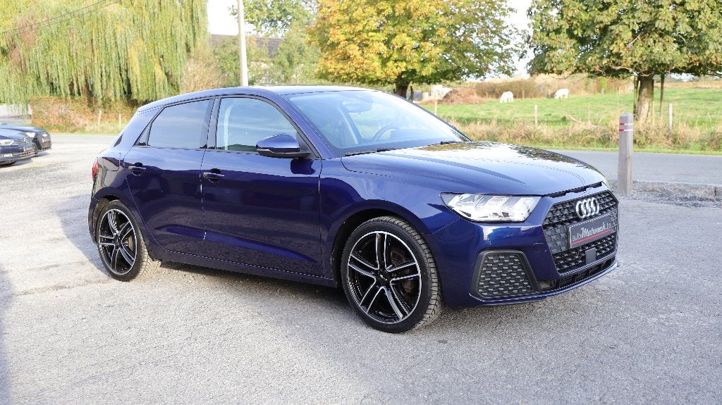 Audi A1 1,0TFSI 2023 GPS-Cruise-PDC-Android-Apple-Laneassist, A1, Blauw, 124 g/km, Bedrijf