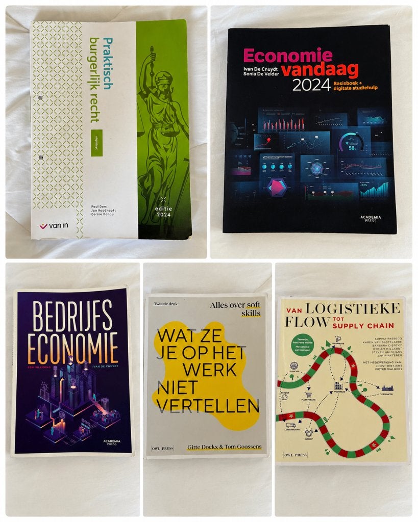 Bedrijfsmanagement Artevelde 1ste jaar 5 boeken, Enlèvement, Comme neuf, Management