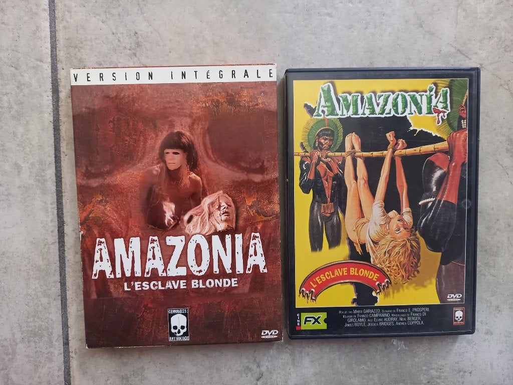 DVD Amazonia l esclave blonde version intégrale état neuf, Cd's en Dvd's, Dvd's | Horror, Vanaf 18 jaar, Ophalen of Verzenden
