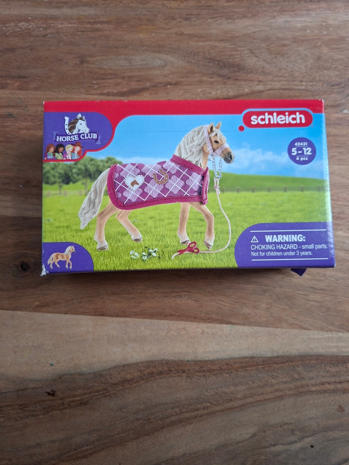 Schleich paard, Ophalen