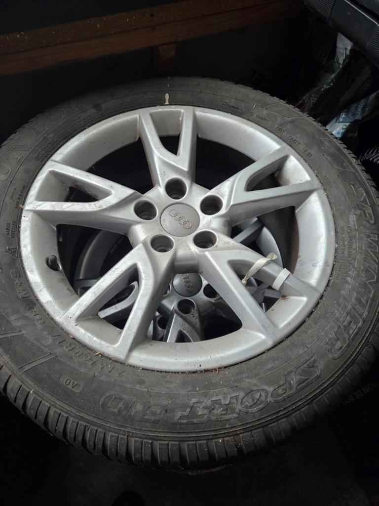 Originele sportvelgen Audi, Auto-onderdelen, Banden en Velgen, Ophalen, Velg(en)