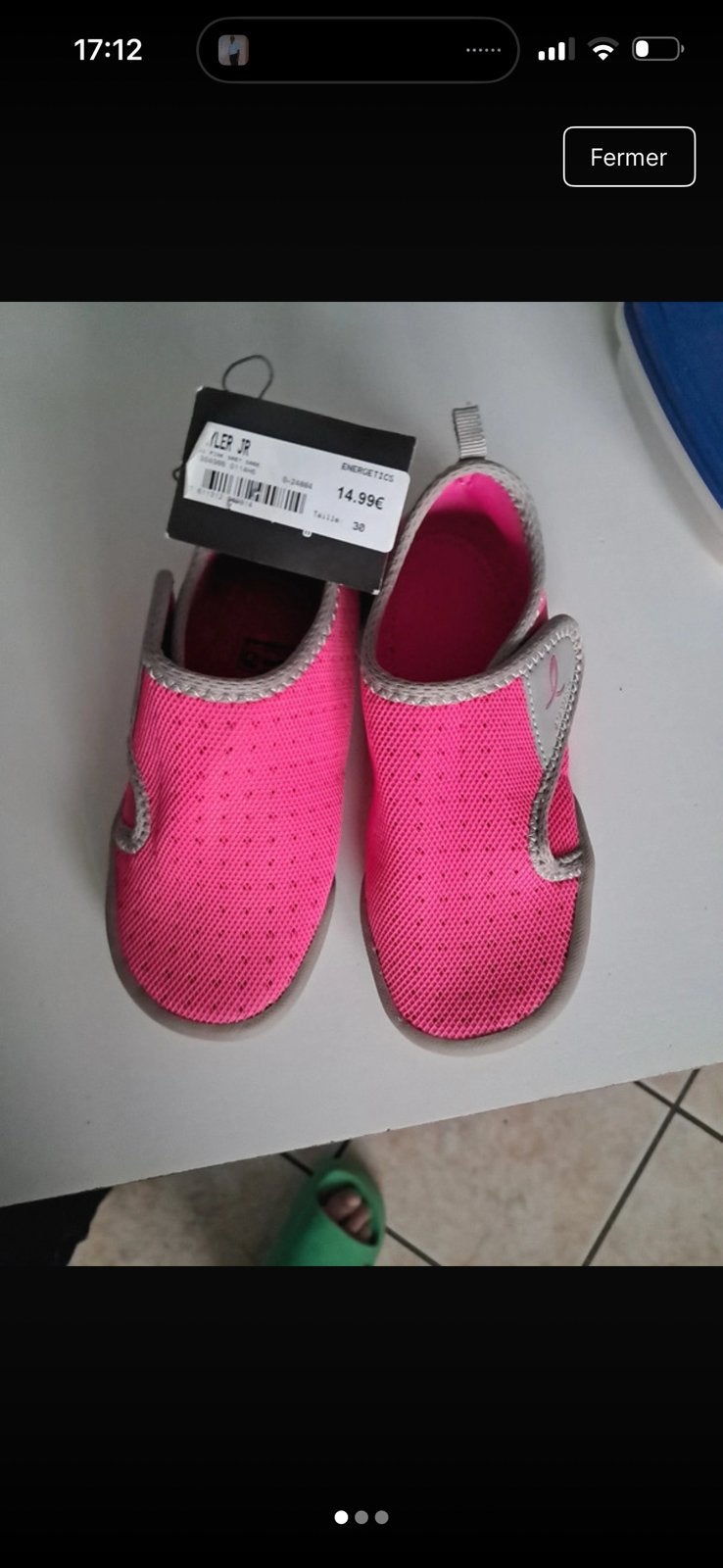 Chausson de gym, Enfants & Bébés, Enlèvement, Comme neuf