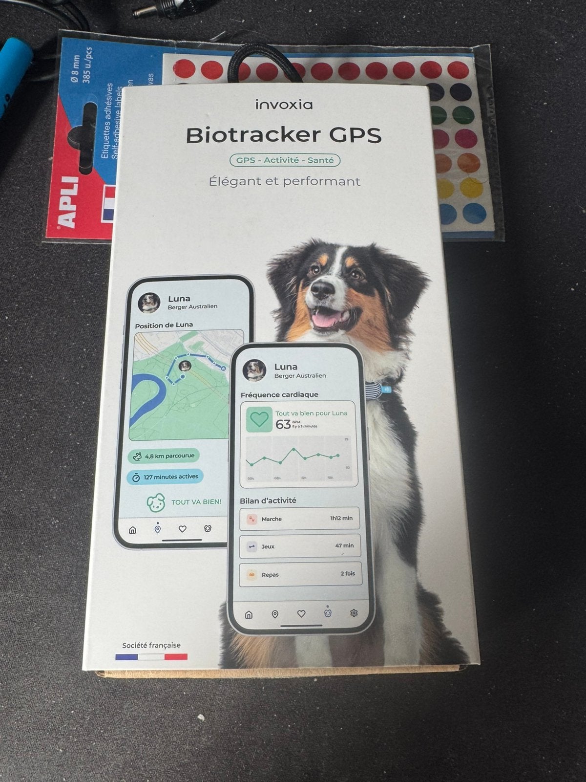 Appareil de suivi de la santé des chiens Invoxia, Enlèvement, Neuf