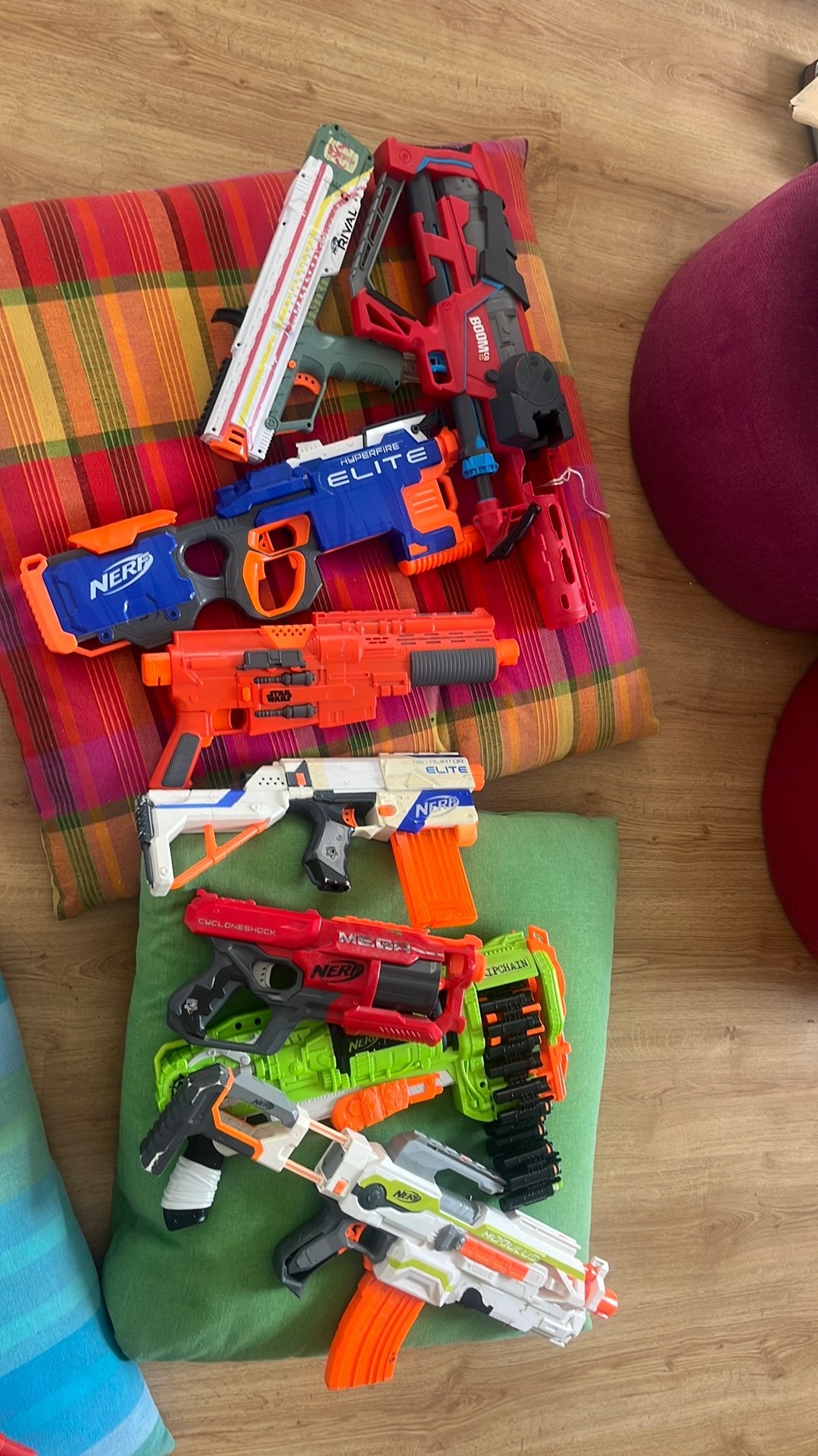 Gamme Nerf, Enlèvement ou Envoi, Utilisé