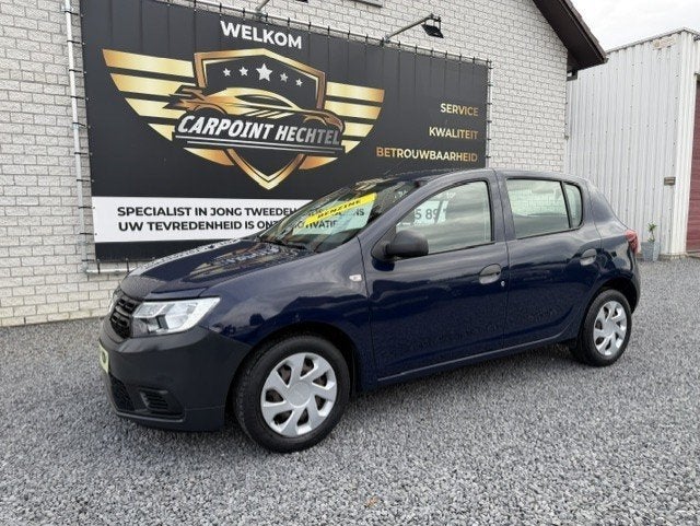 Dacia Sandero 1.0i AMBIANCE 2017 / 60 000 km TOPSTAAT !, Blauw, Sandero, 1000 cc, 95 g/km
