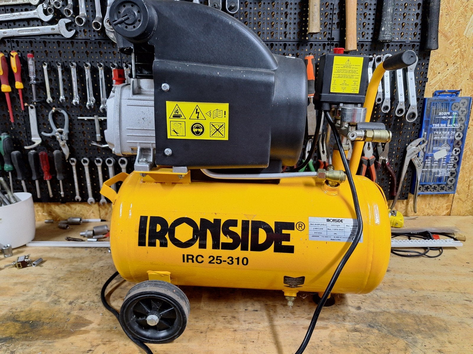 Ironside compressor, Ophalen