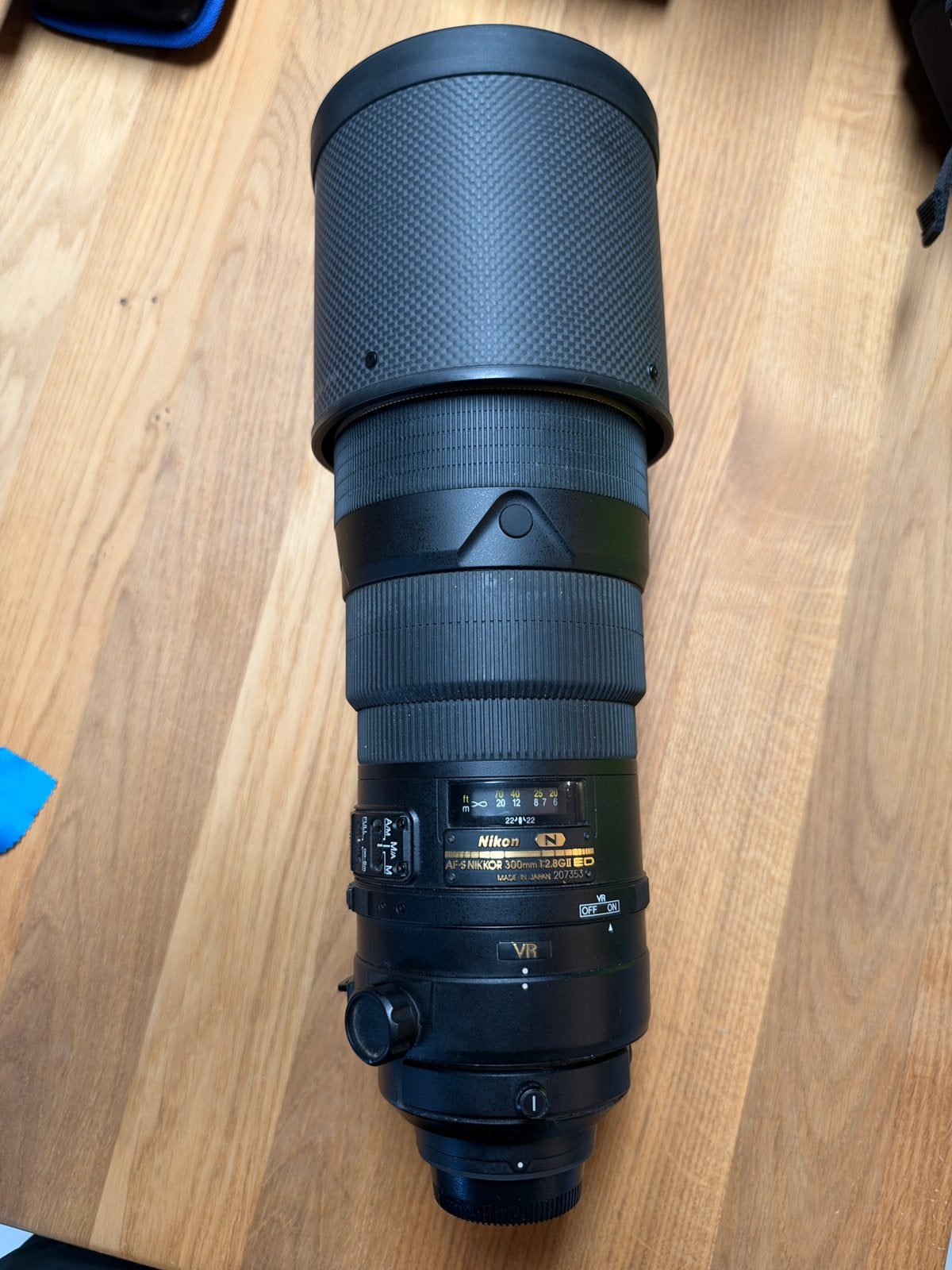 Nikon 300 mm f/2,8 VRII, Autofocus, Enlèvement, Utilisé, 300 mm