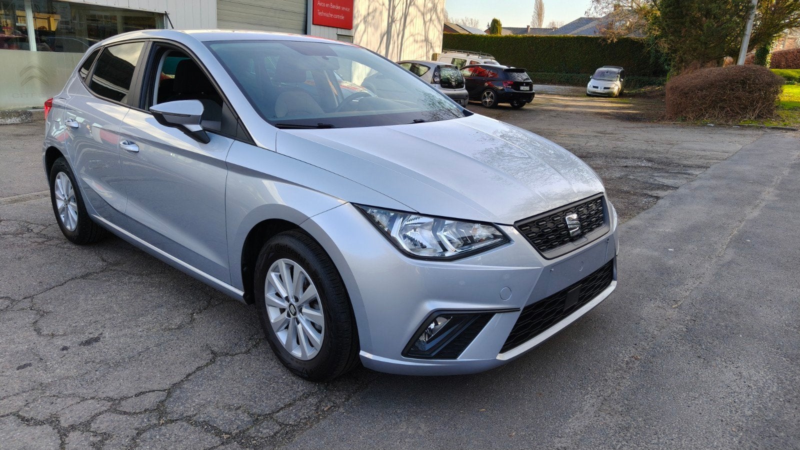 Seat ibiza 1.0 TGI benzine + CNG (Km 15700), Auto's, Seat, Stof, CNG (Aardgas), Bedrijf, 5 deurs