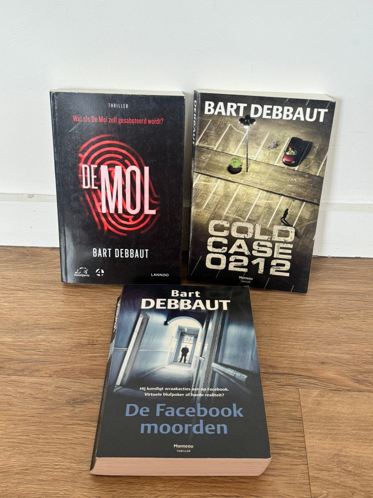 3 Boeken Bart Debbaut, Ophalen of Verzenden, Zo goed als nieuw