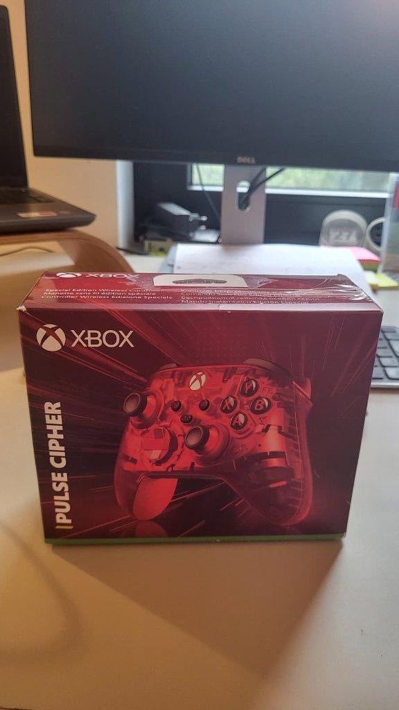 Xbox Wireless Controller - Special Edition Pulse Cipher, Ophalen, Xbox Series S, Zo goed als nieuw, Controller