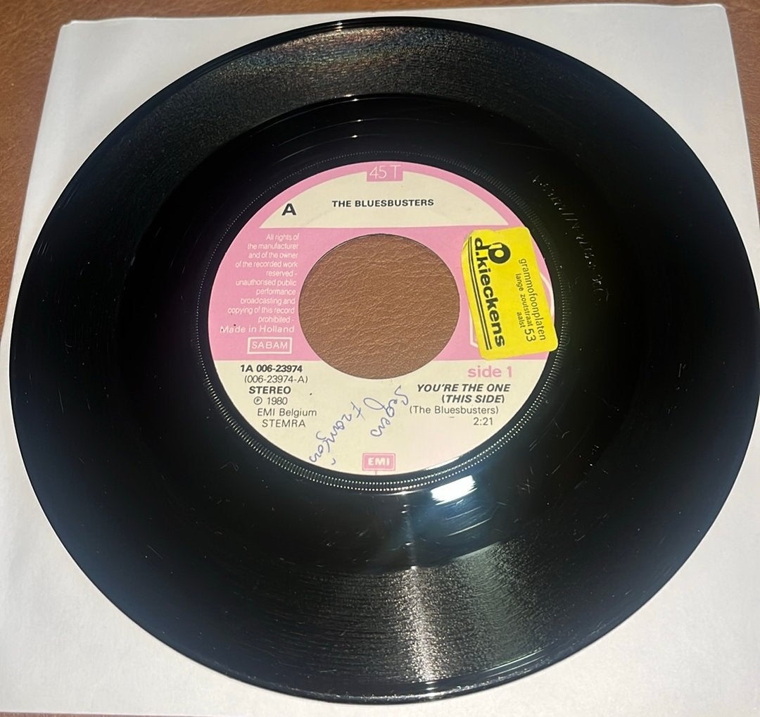 The Bluesbusters ‎– You're The One / I Won't Let You Go, Enlèvement ou Envoi, Utilisé