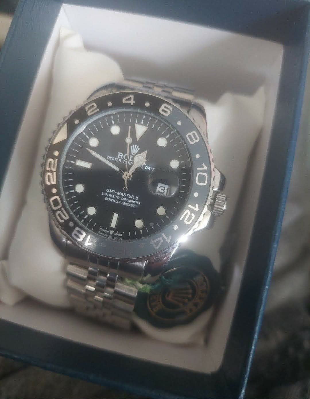 5 nieuwe heren horloge,waarvan 2 automatic, Staal, Breitling, Polshorloge, Overige materialen