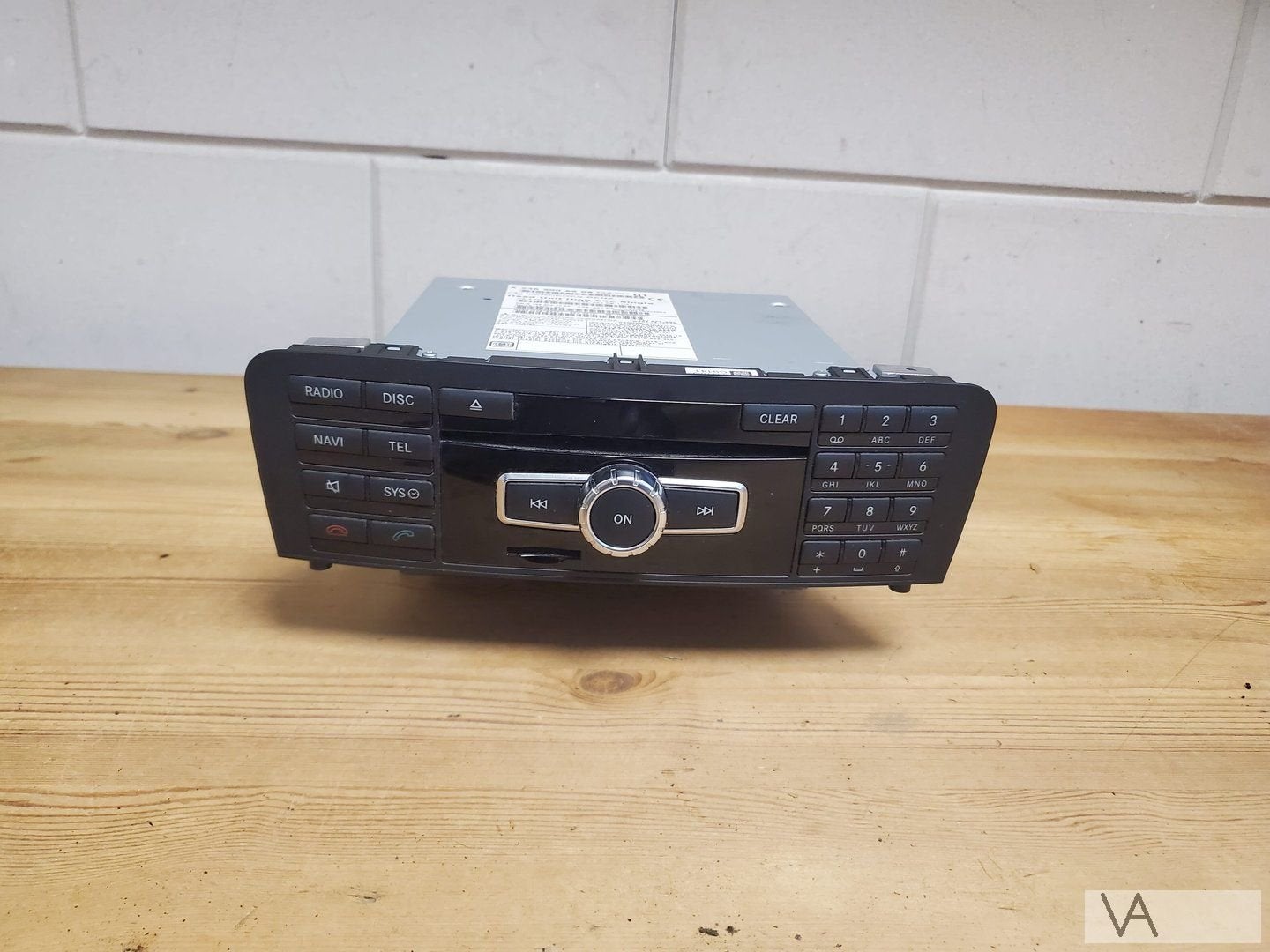 Mercedes A klasse W176 B W246 2012-2016 navigatie radio €300, Autos : Pièces & Accessoires, Tableau de bord & Interrupteurs, Utilisé
