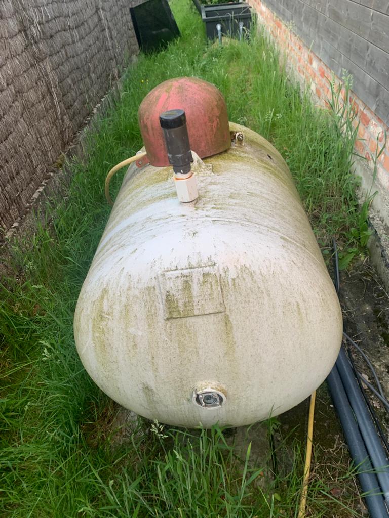 Gastank 500 liter, Doe-het-zelf en Bouw, Verwarming en Radiatoren, Ophalen, Zo goed als nieuw