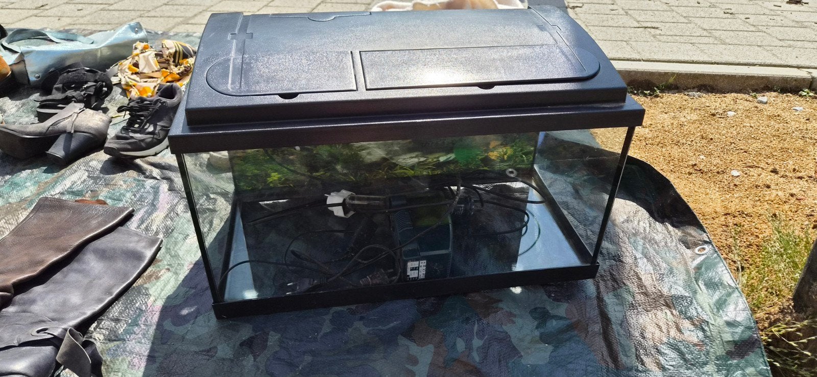 Aquarium 60x40, Dieren en Toebehoren, Vissen | Aquaria en Toebehoren, Ophalen